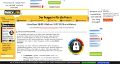 Desktop Screenshot of linux-user.de